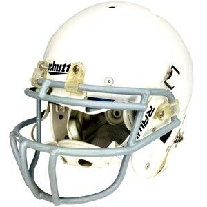 Schutt Helmet S XP Hybrid Youth Small White Full Face Mask Chinstrap FB 7995 USA